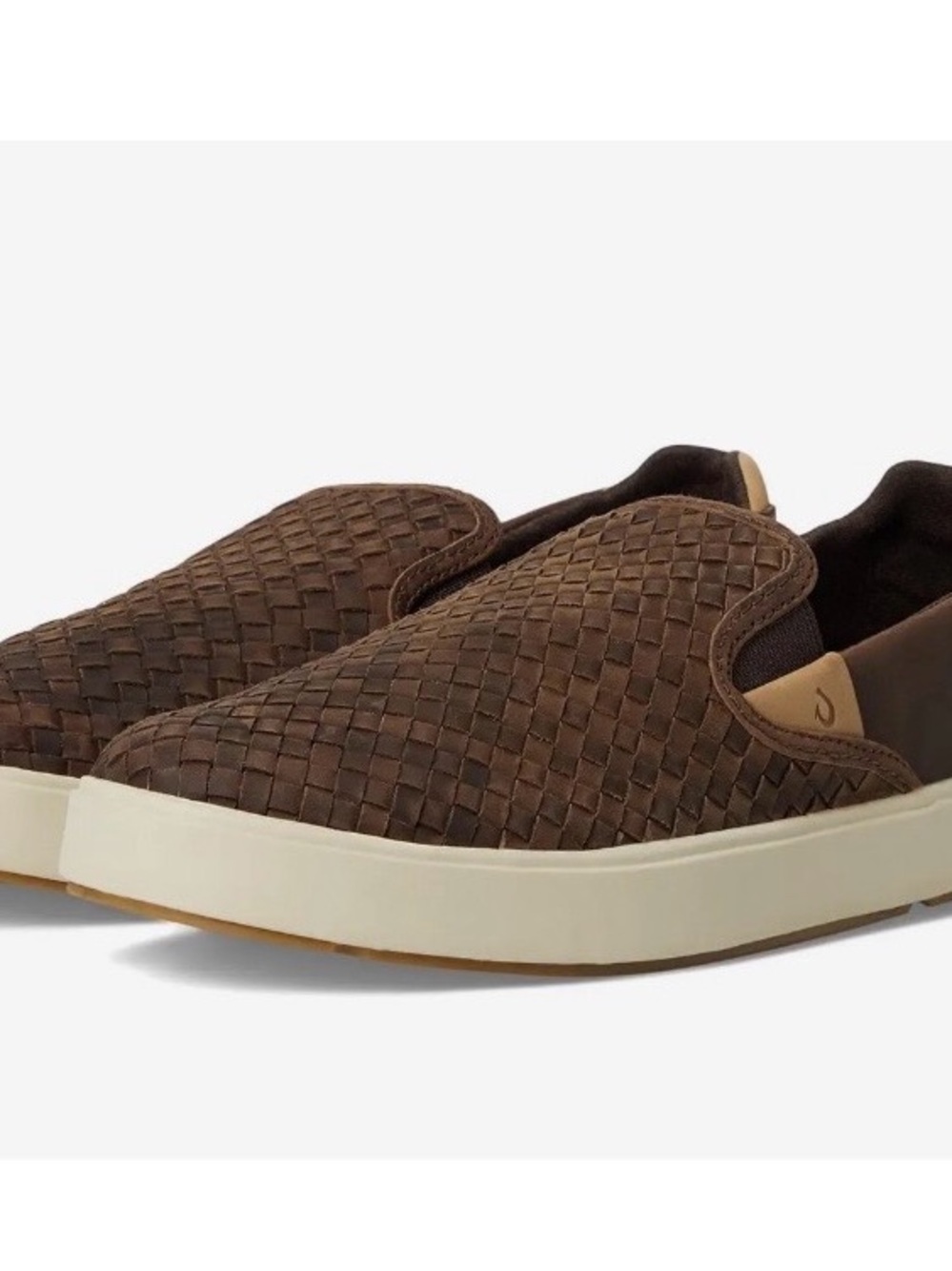 Olukai - NWT Men Lae'ahi Lauhala Dark Java Loafer / Slip-Ons, 11.5